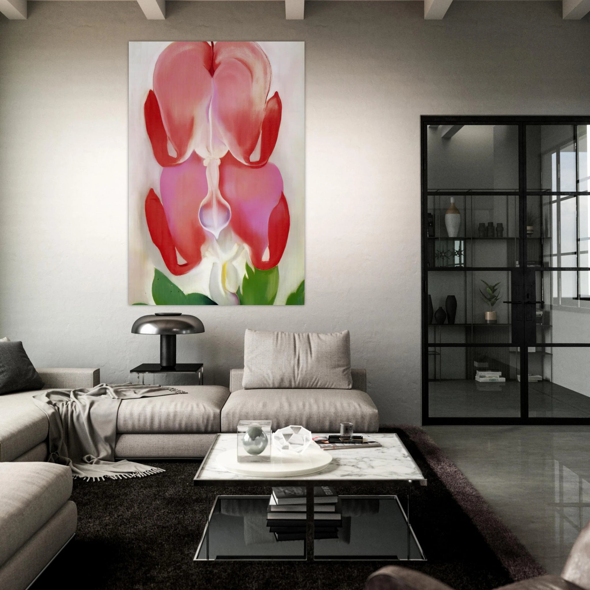 Bleeding Heart Poster | Georgia O'Keeffe Poster | Georgia O Keeffe Prints
