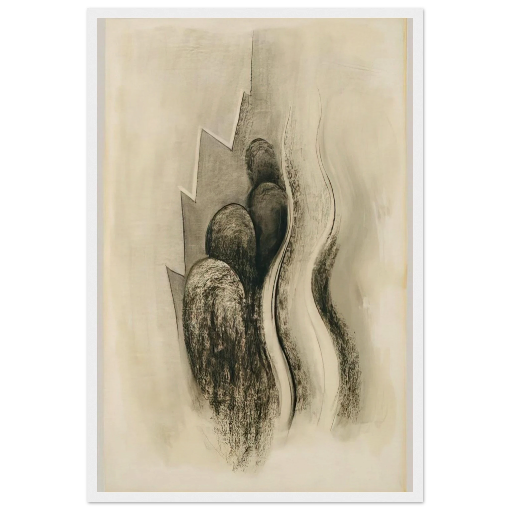 Drawing XIII Framed Poster | Georgia O'Keeffe Framed Prints Wall Art | Georgia O Keeffe Prints