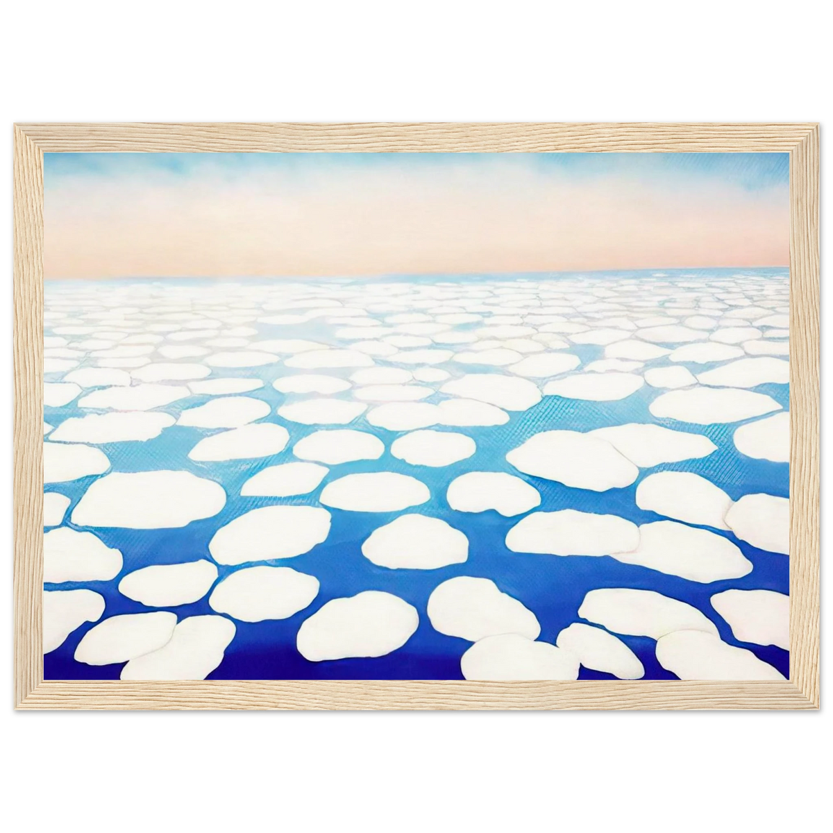Sky Above the Clouds II Framed Poster | Georgia O'Keeffe Framed Prints Wall Art | Georgia O Keeffe Prints