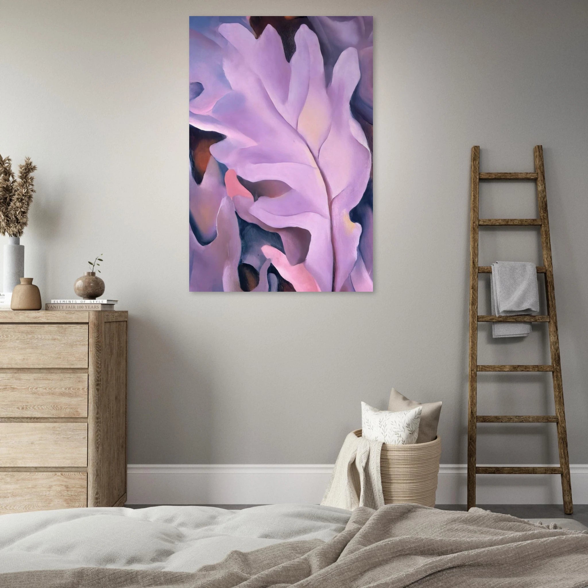 Purple Leaves Poster | Georgia O'Keeffe Poster | Georgia O Keeffe Prints