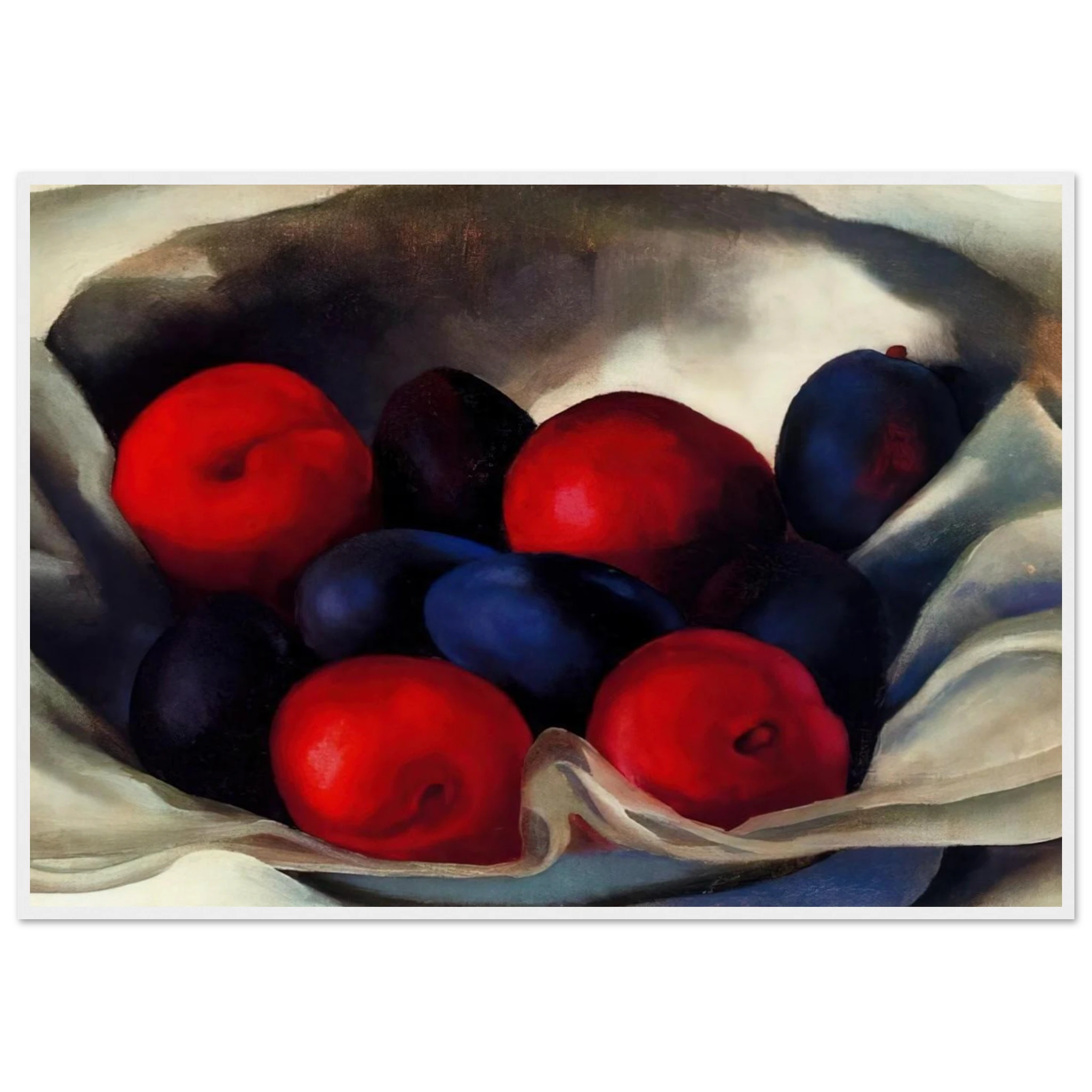 Plums Framed Poster | Georgia O'Keeffe Framed Prints Wall Art | Georgia O Keeffe Prints