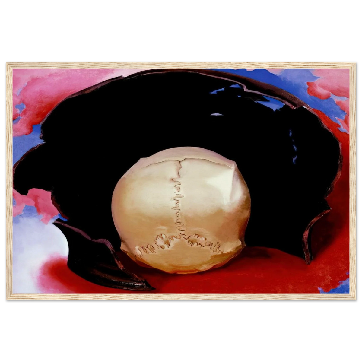 It was a Man and a Pot Framed Poster | Georgia O'Keeffe Framed Prints Wall Art | Georgia O Keeffe Prints