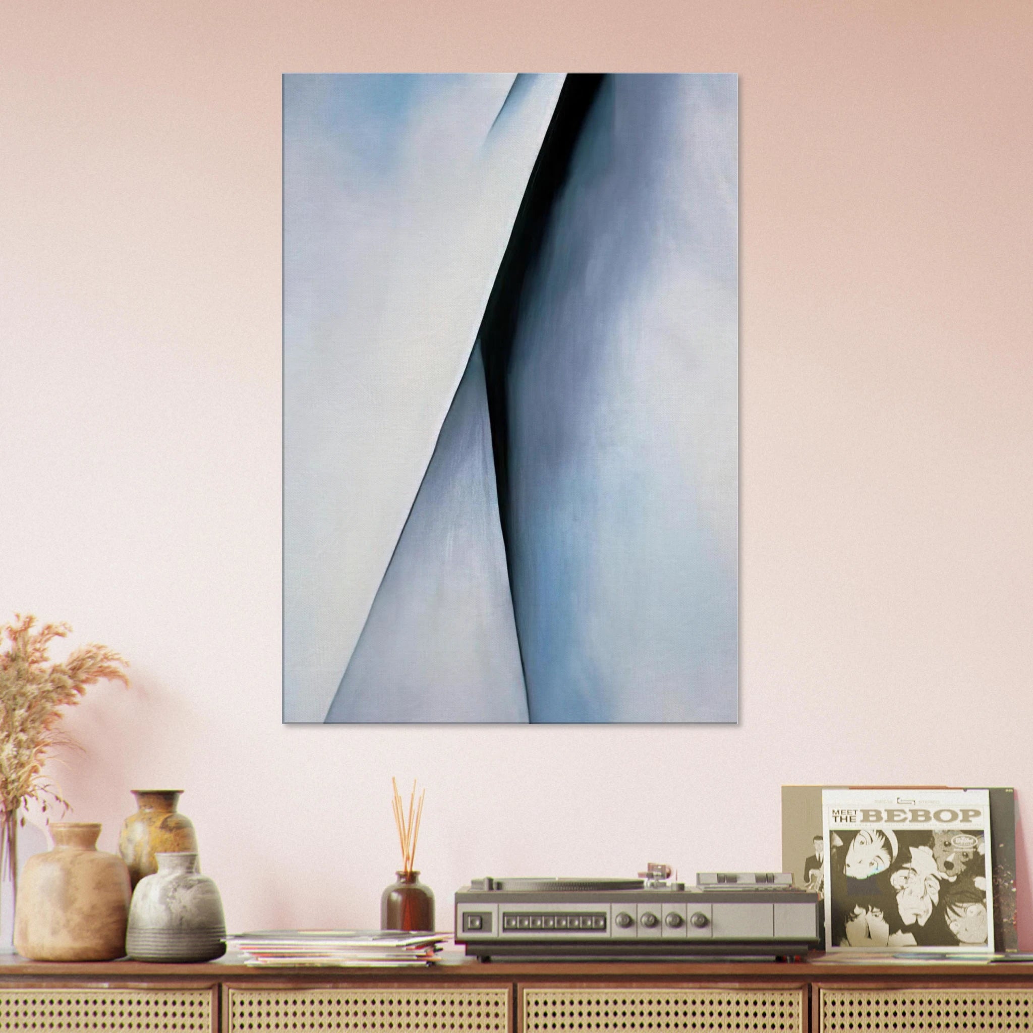 Abstraction White Canvas | Georgia O'Keeffe Canvas | Georgia O Keeffe Prints