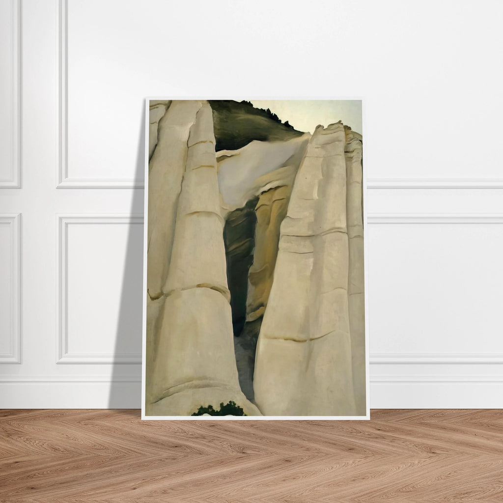 From the White Place Framed Poster | Georgia O'Keeffe Framed Prints Wall Art | Georgia O Keeffe Prints