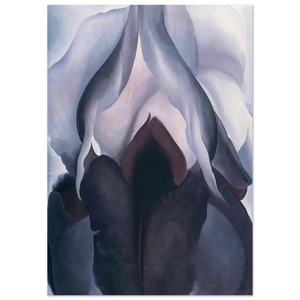 Black Iris III Poster | Georgia O'Keeffe Poster | Georgia O Keeffe Prints
