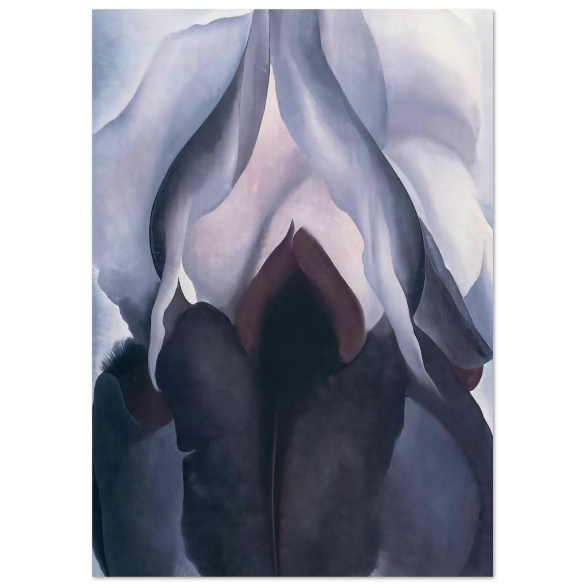 Black Iris III Poster | Georgia O'Keeffe Poster | Georgia O Keeffe Prints