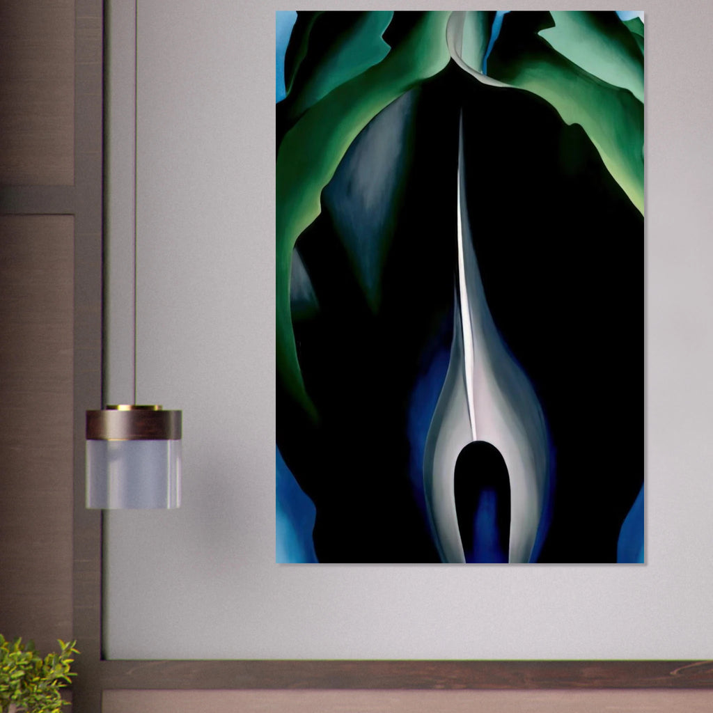 Jack-in-the-Pulpit No. IV Poster | Georgia O'Keeffe Poster | Georgia O Keeffe Prints