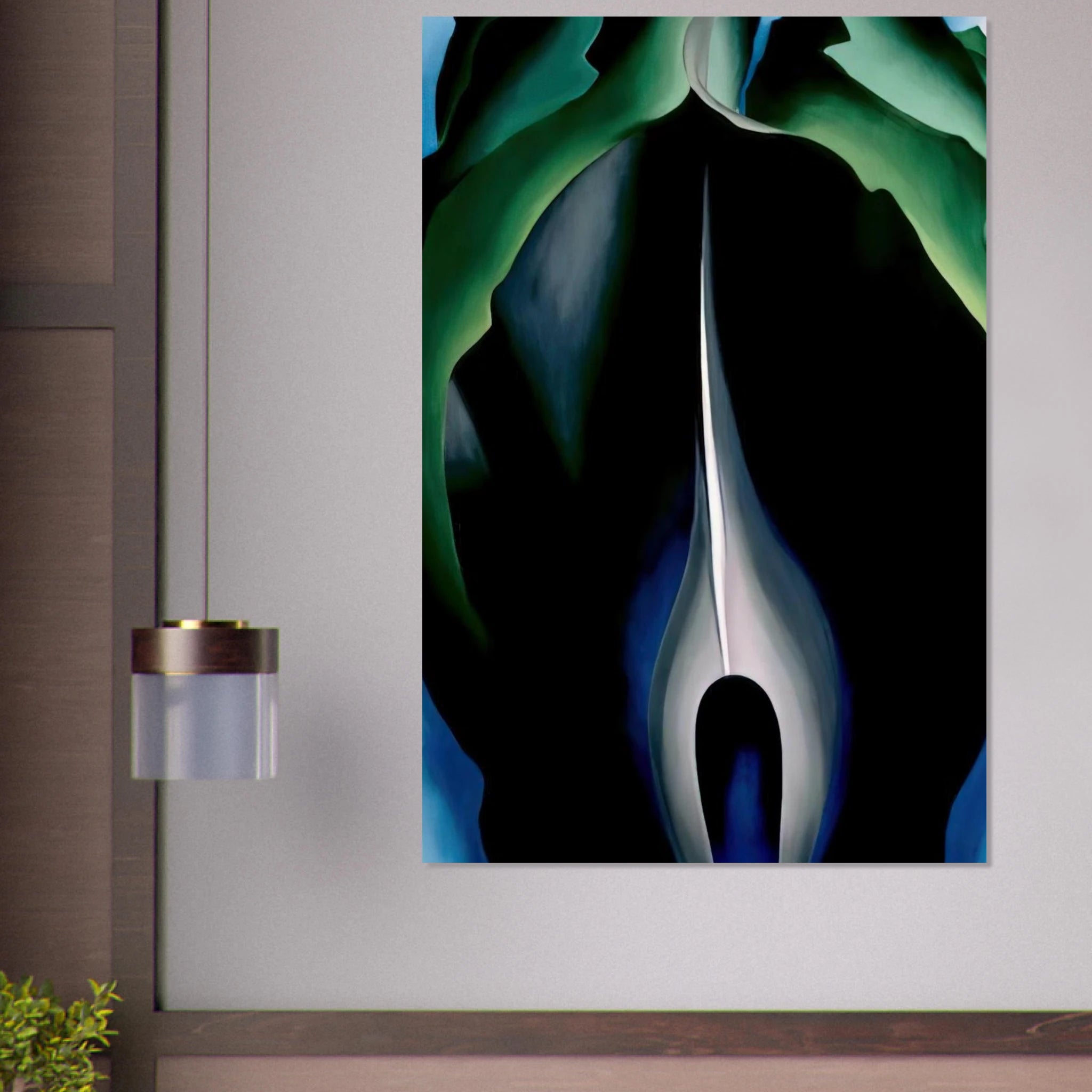 Jack-in-the-Pulpit No. IV Poster | Georgia O'Keeffe Poster | Georgia O Keeffe Prints