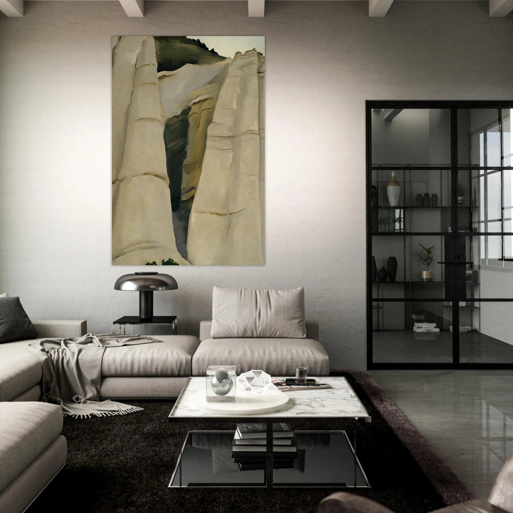 From the White Place Poster | Georgia O'Keeffe Poster | Georgia O Keeffe Prints