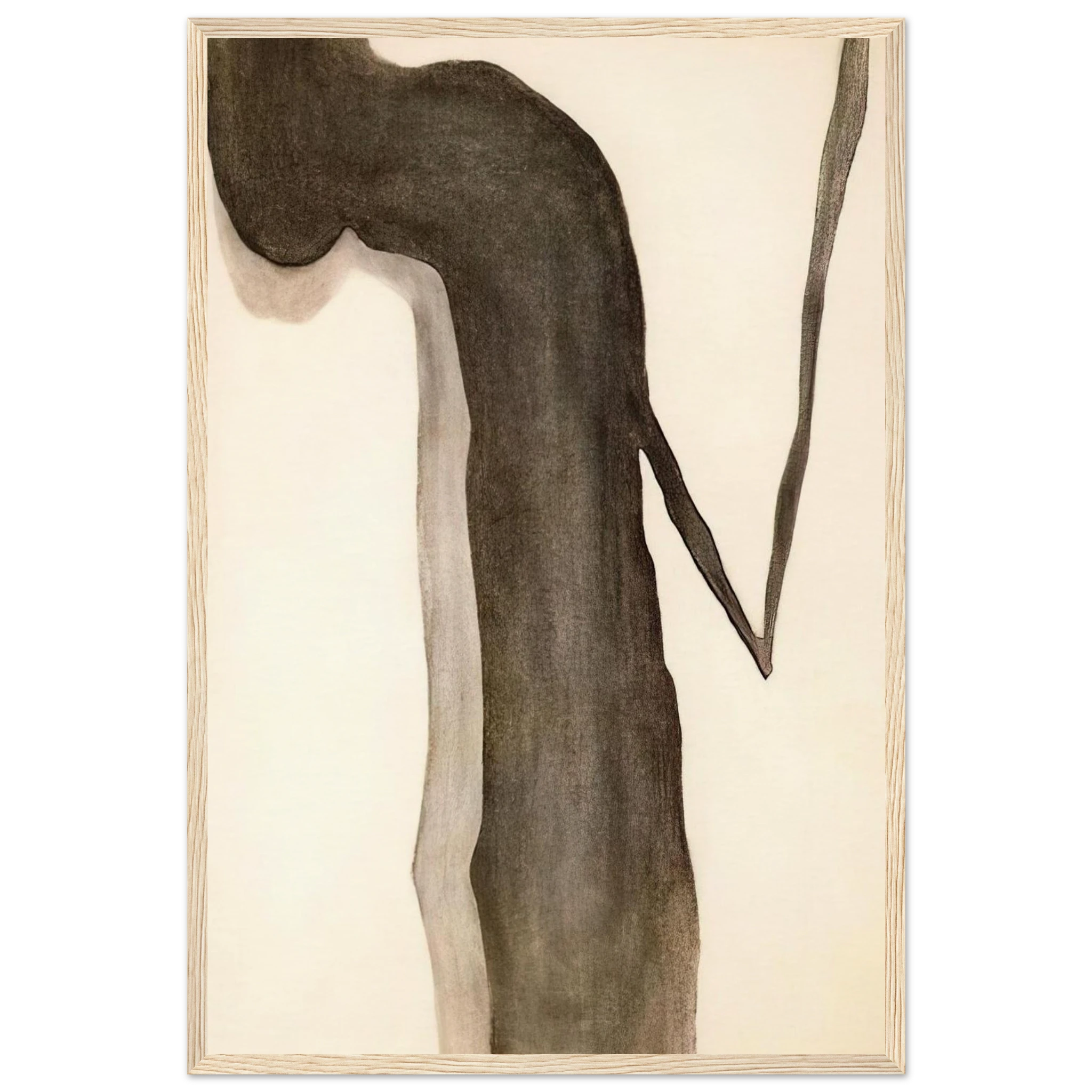 Drawing V Framed Poster | Georgia O'Keeffe Framed Prints Wall Art | Georgia O Keeffe Prints