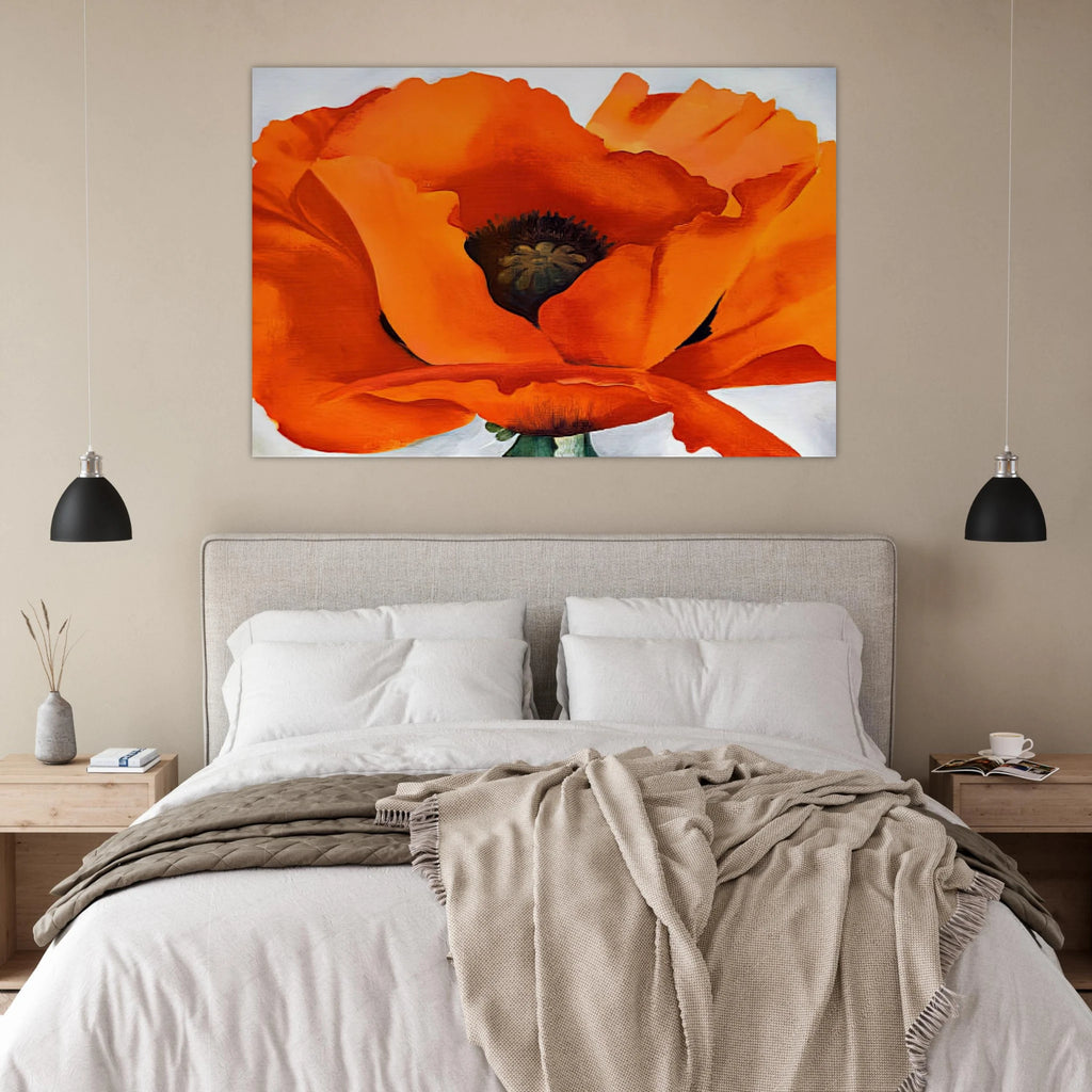 Red Poppy Poster | Georgia O'Keeffe Poster | Georgia O Keeffe Prints