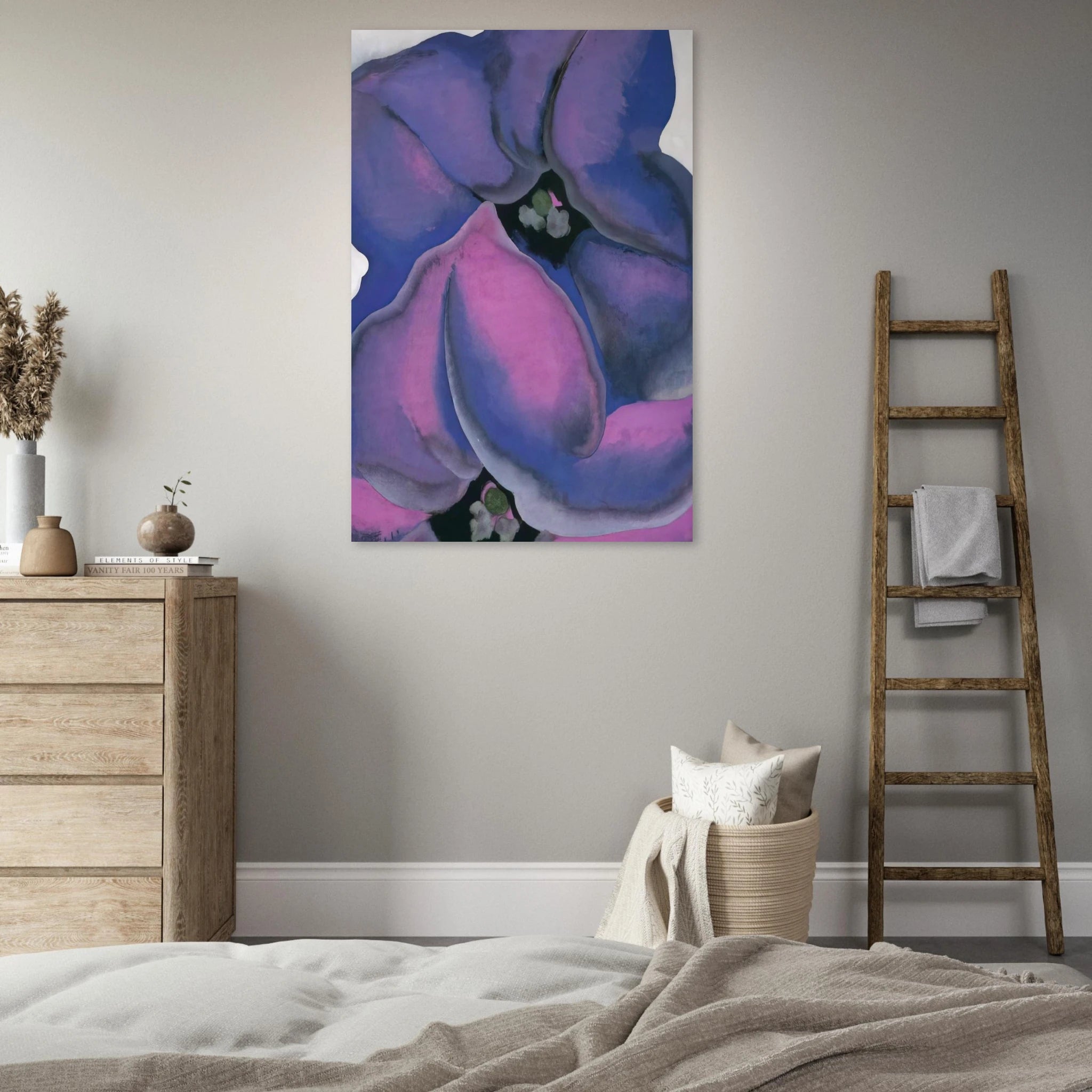 Purple Petunias Poster | Georgia O'Keeffe Poster | Georgia O Keeffe Prints