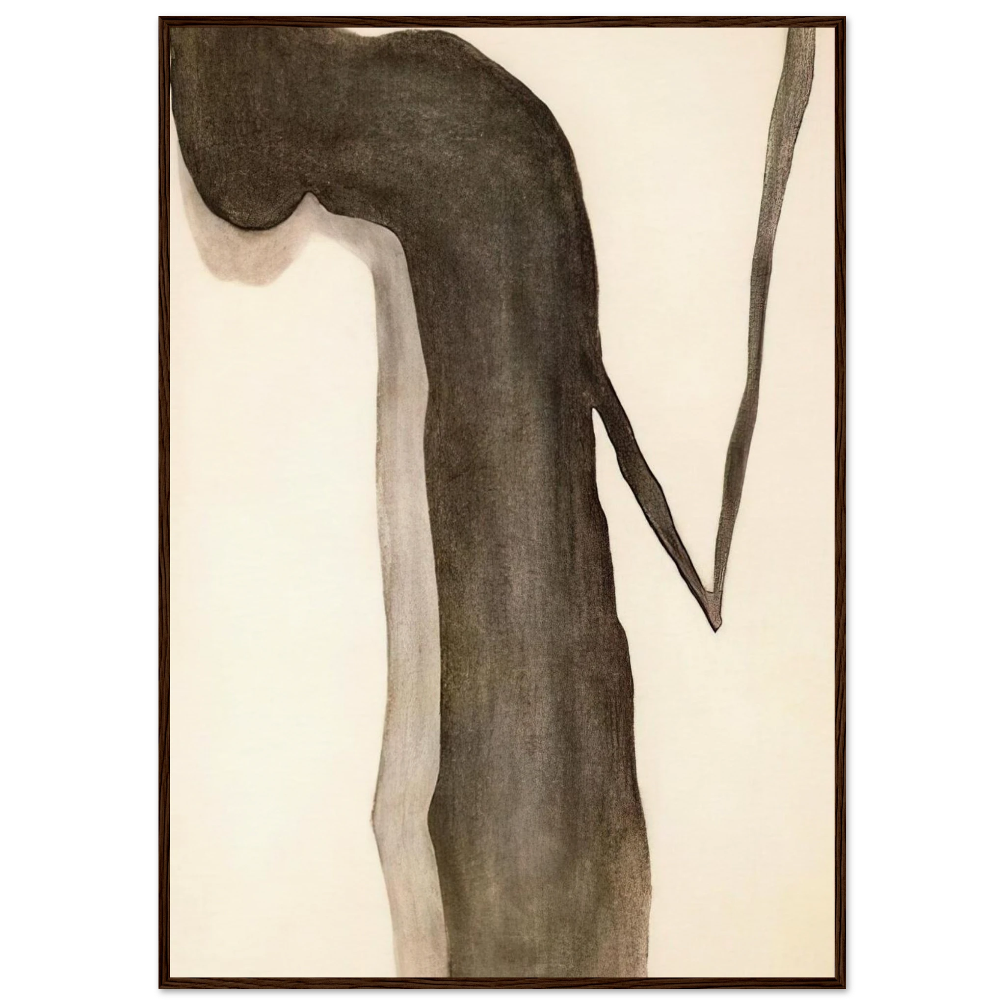 Drawing V Framed Poster | Georgia O'Keeffe Framed Prints Wall Art | Georgia O Keeffe Prints