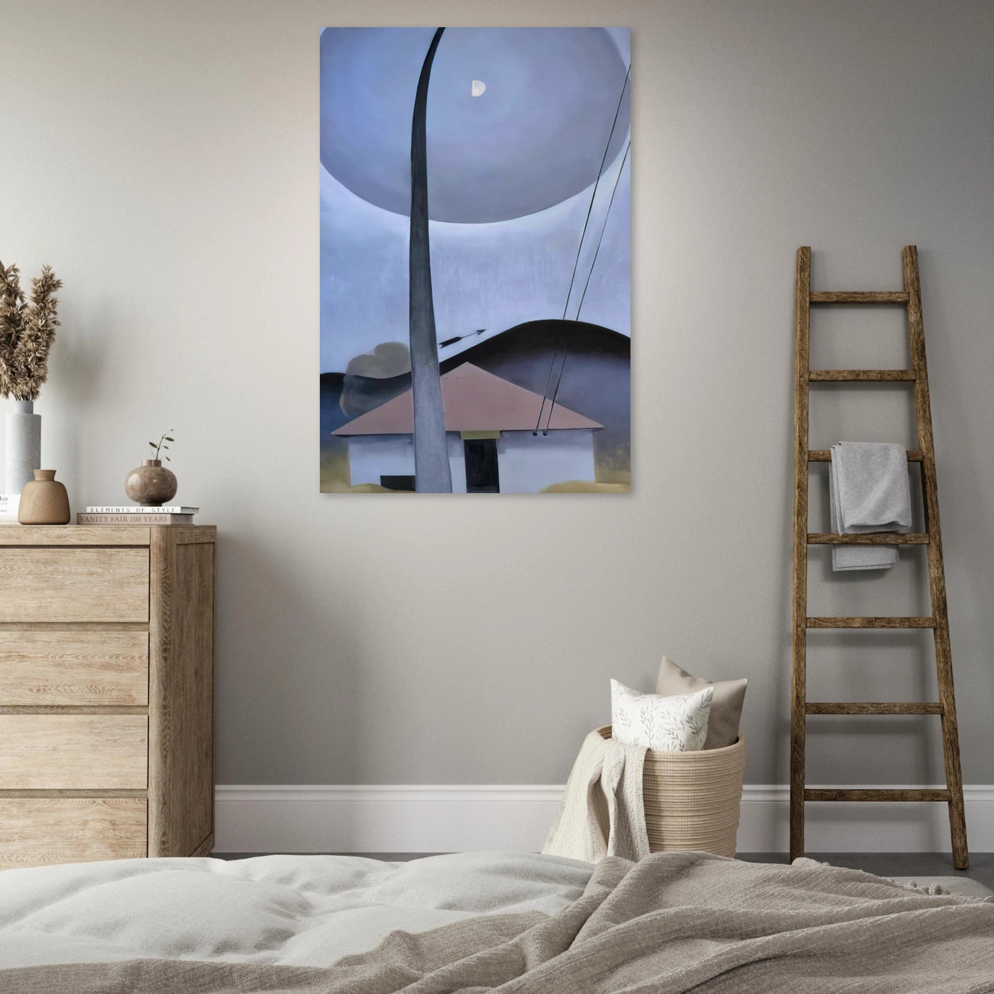 Little House with Flagpole Poster | Georgia O'Keeffe Poster | Georgia O Keeffe Prints