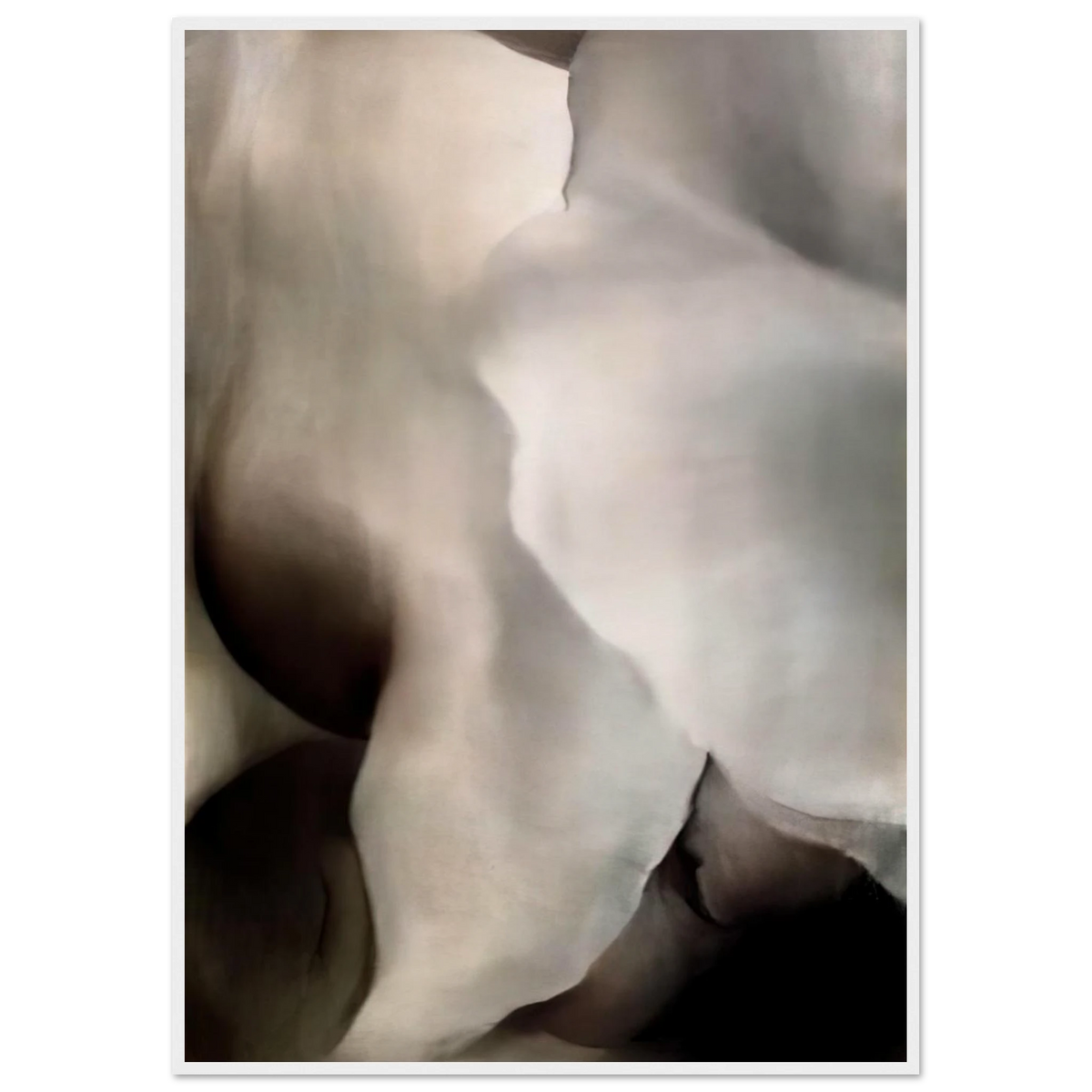 Dark Iris ?3 Framed Poster | Georgia O'Keeffe Framed Prints Wall Art | Georgia O Keeffe Prints