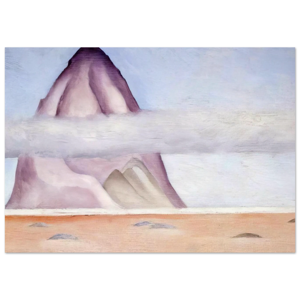 Misty - A Memory Poster | Georgia O'Keeffe Poster | Georgia O Keeffe Prints