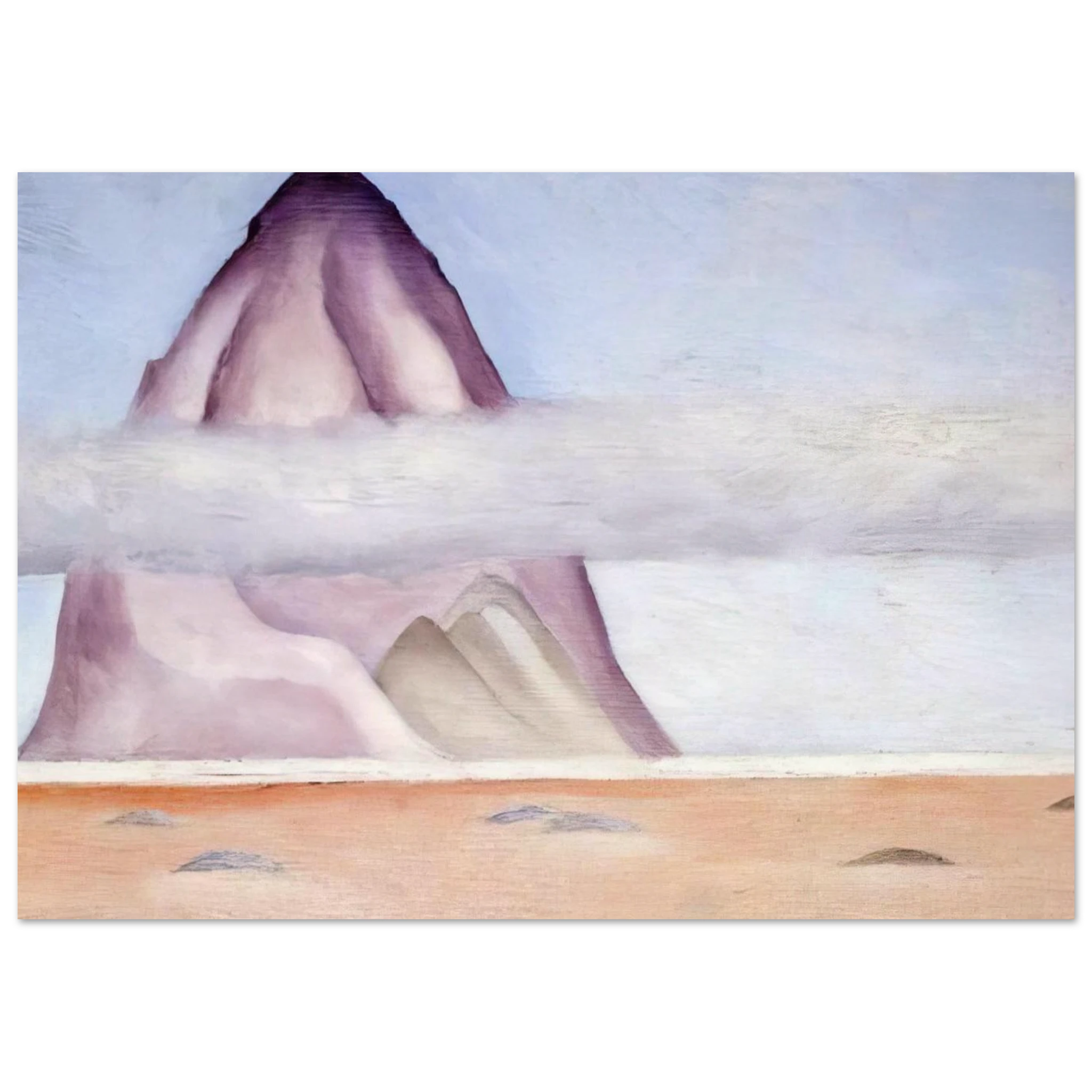 Misty - A Memory Poster | Georgia O'Keeffe Poster | Georgia O Keeffe Prints