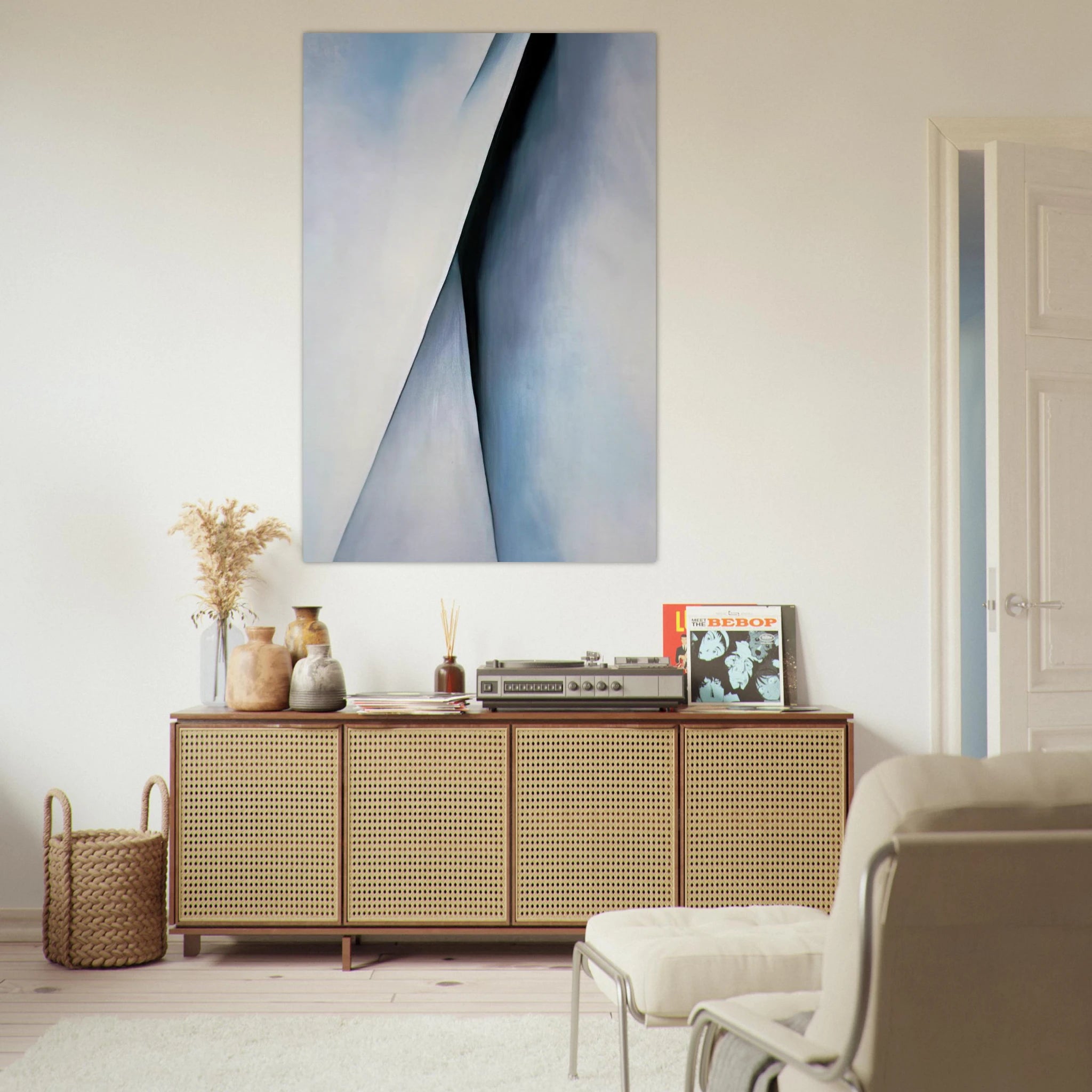 Abstraction White Poster | Georgia O'Keeffe Poster | Georgia O Keeffe Prints