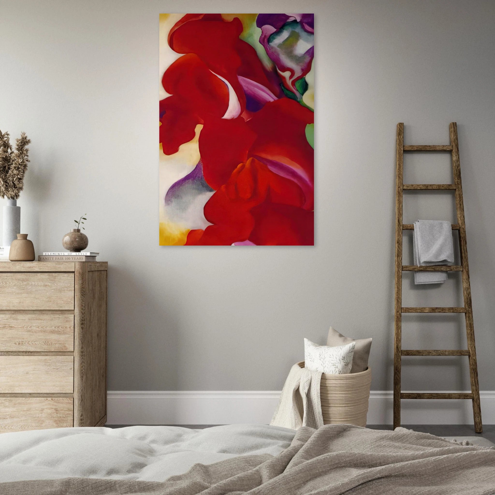 Red Snapdragons Poster | Georgia O'Keeffe Poster | Georgia O Keeffe Prints