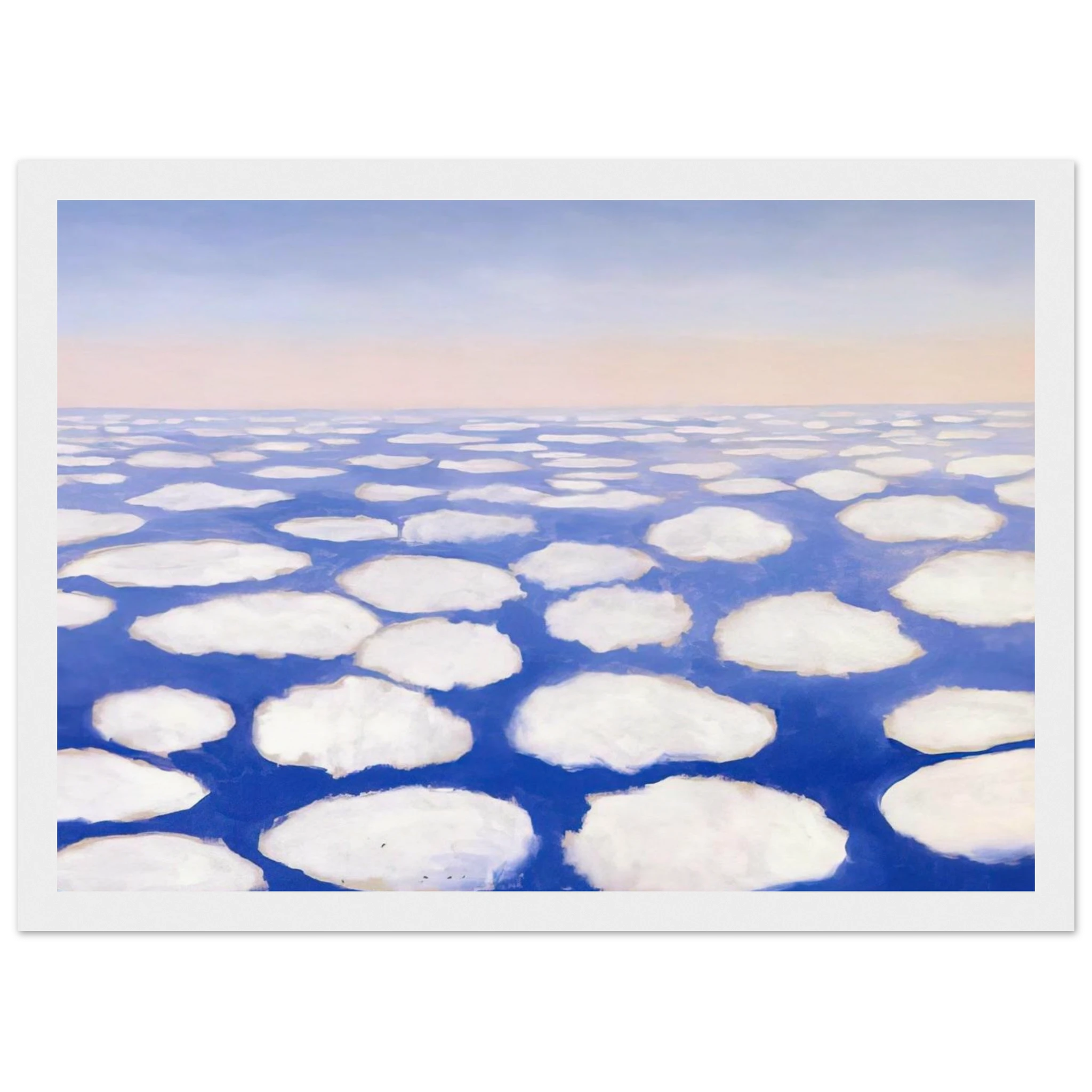 Above the Clouds I Framed Poster | Georgia O'Keeffe Framed Prints Wall Art | Georgia O Keeffe Prints
