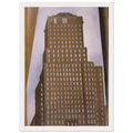 Shelton Hotel New York No. 1 Framed Poster | Georgia O'Keeffe Framed Prints Wall Art | Georgia O Keeffe Prints