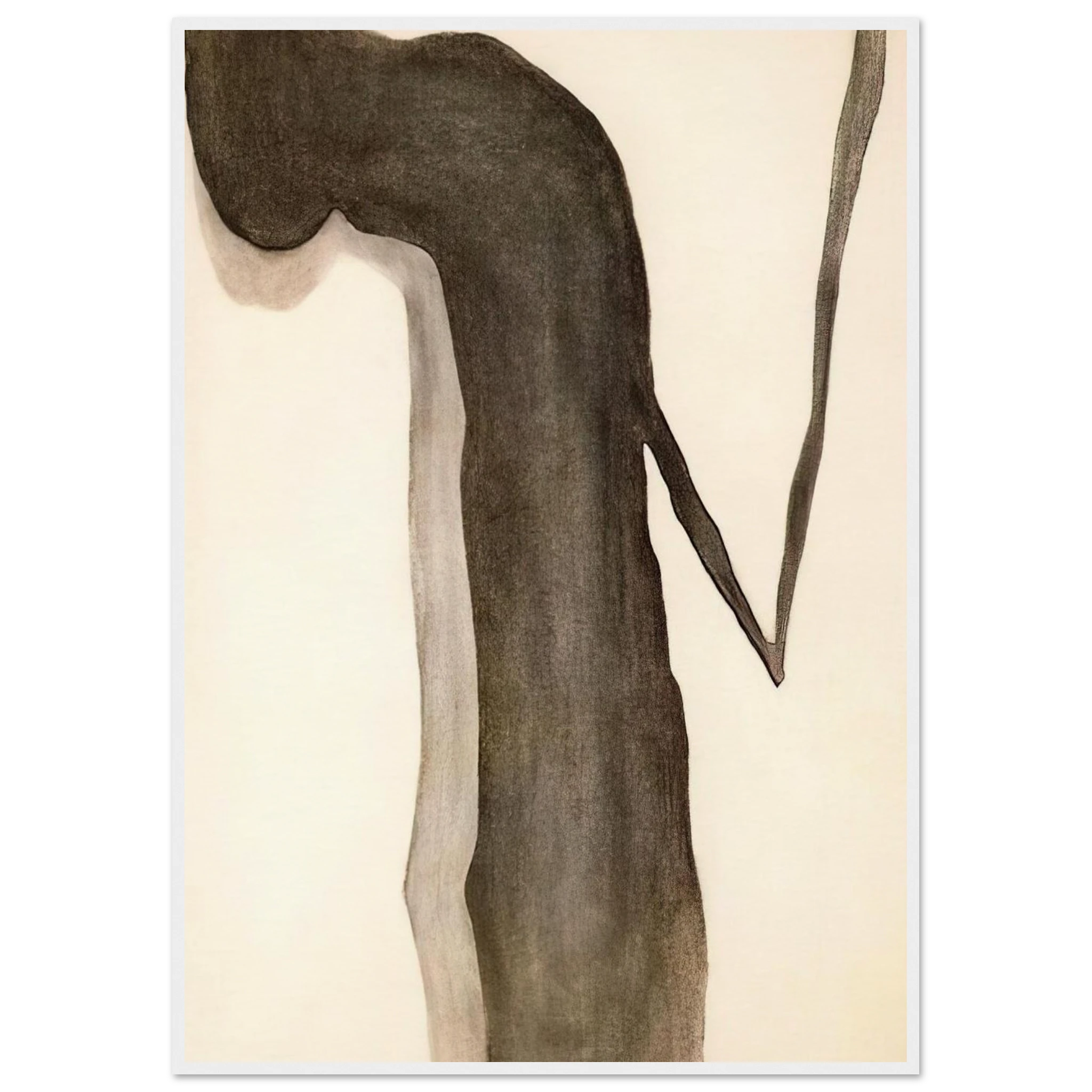 Drawing V Framed Poster | Georgia O'Keeffe Framed Prints Wall Art | Georgia O Keeffe Prints