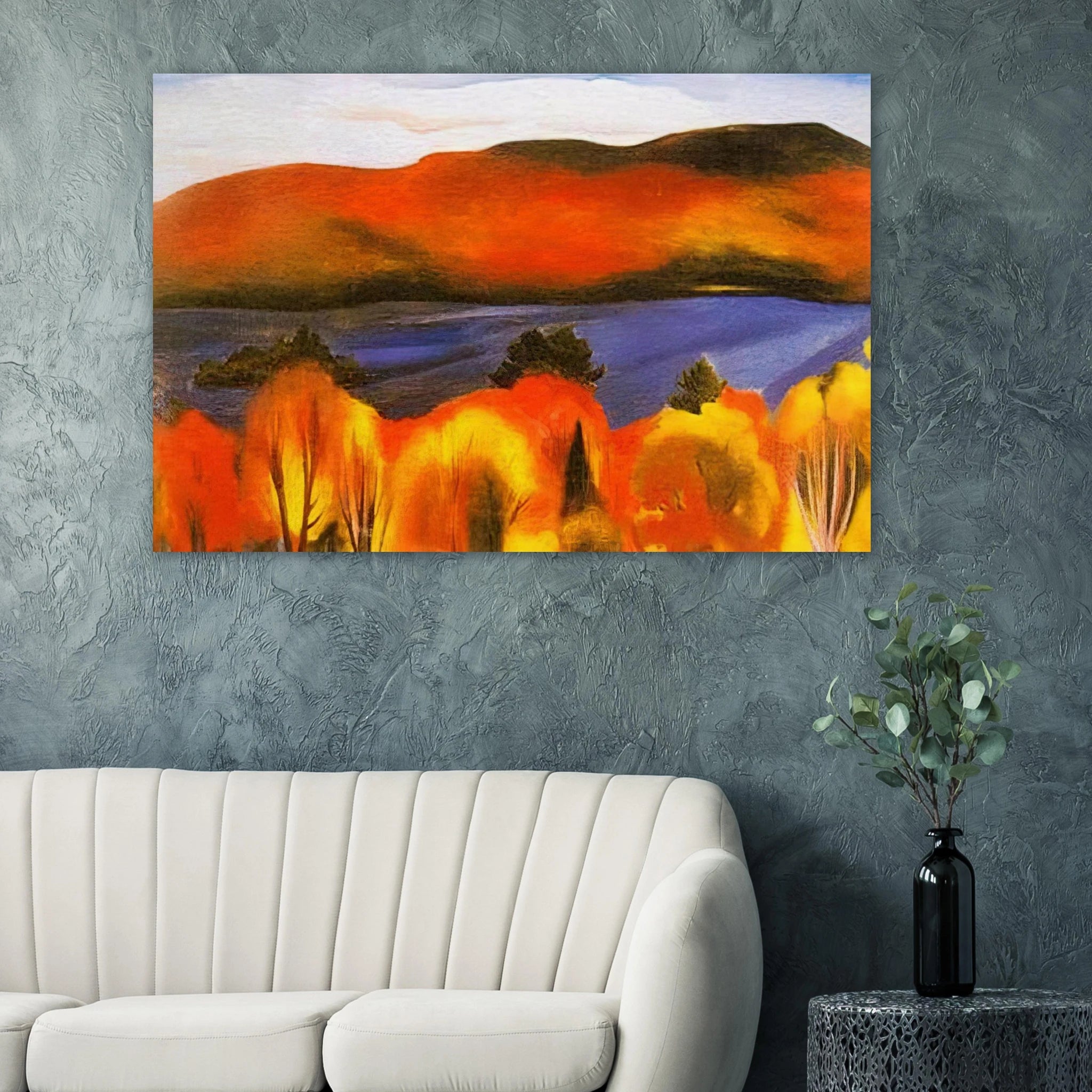 Lake George, Autumn Poster | Georgia O'Keeffe Poster | Georgia O Keeffe Prints