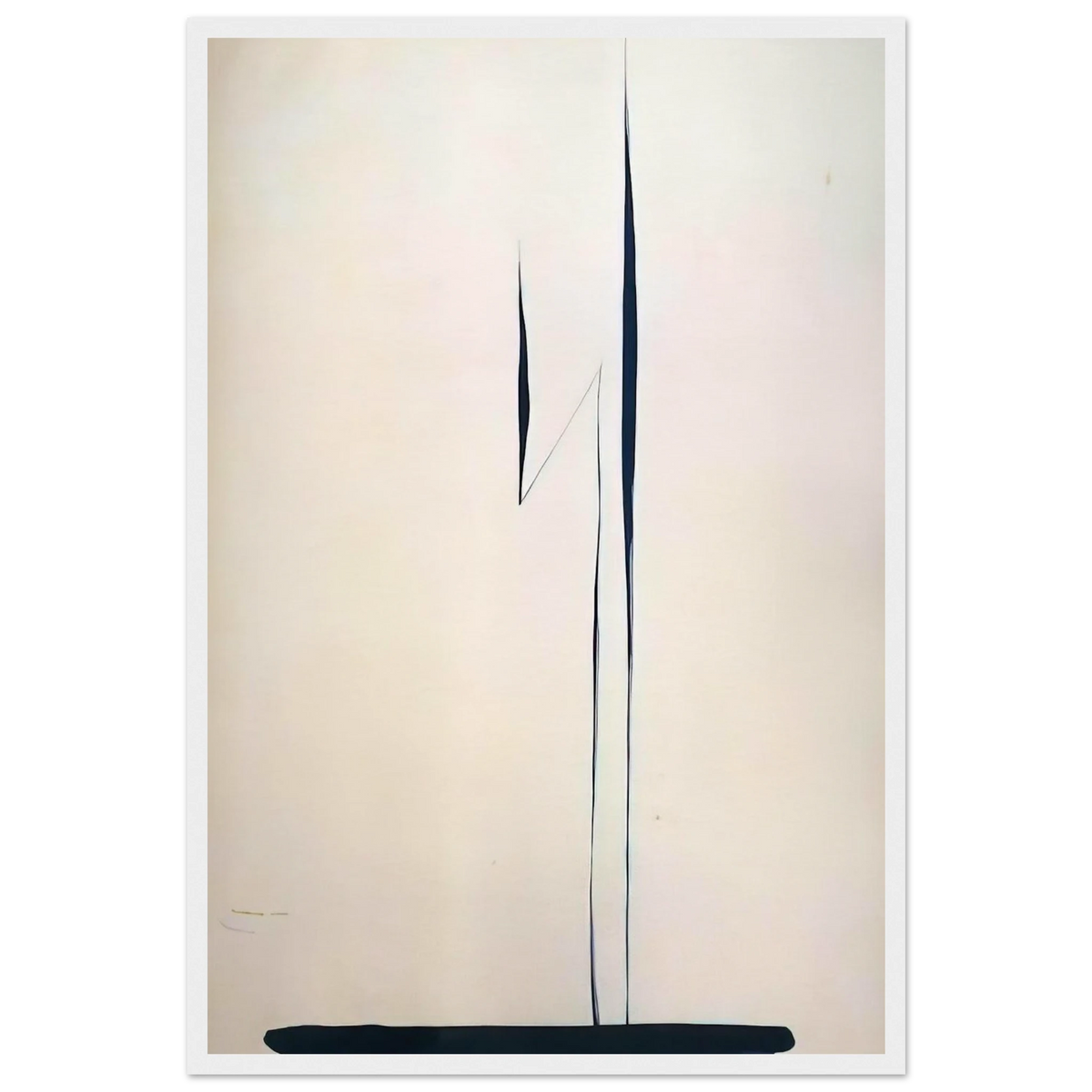 Black Lines 1 Framed Poster | Georgia O'Keeffe Framed Prints Wall Art | Georgia O Keeffe Prints