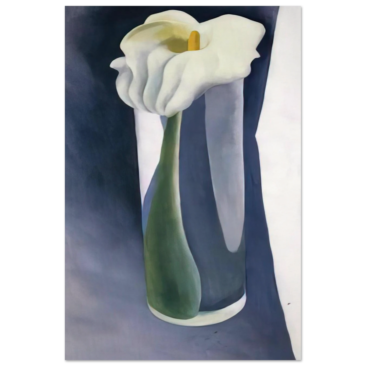 Calla Lily in Tall Glass Poster | Georgia O'Keeffe Poster | Georgia O Keeffe Prints