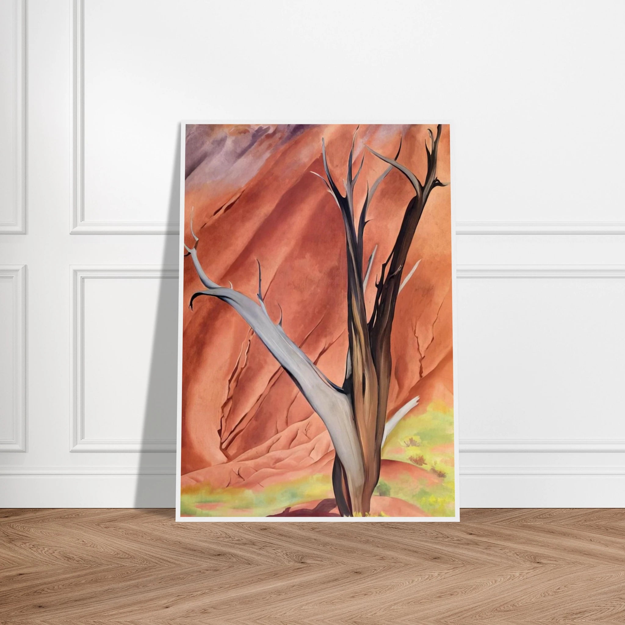 Gerald`s Tree Framed Poster | Georgia O'Keeffe Framed Prints Wall Art | Georgia O Keeffe Prints