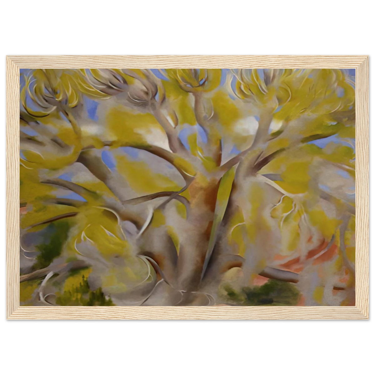 Spring Tree No. 1 Framed Poster | Georgia O'Keeffe Framed Prints Wall Art | Georgia O Keeffe Prints