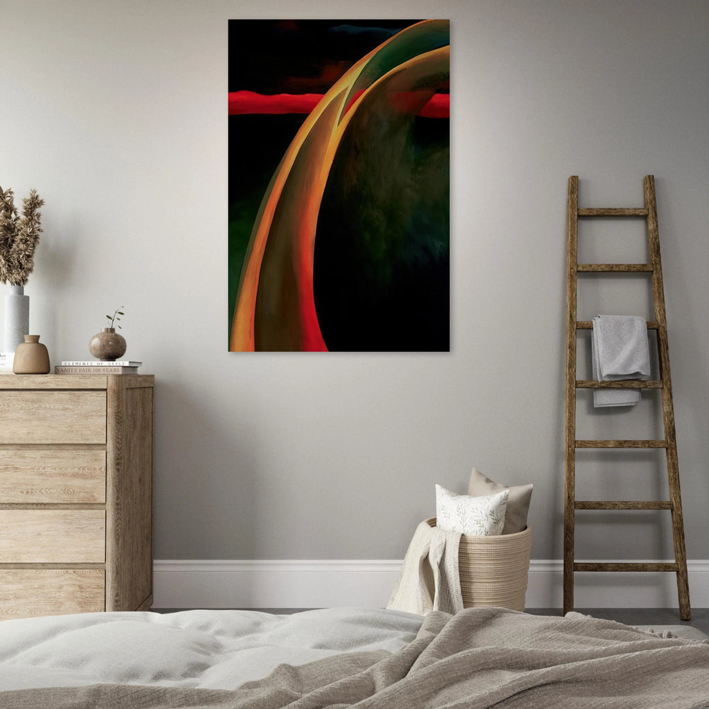 Red and Orange Streak Poster | Georgia O'Keeffe Poster | Georgia O Keeffe Prints