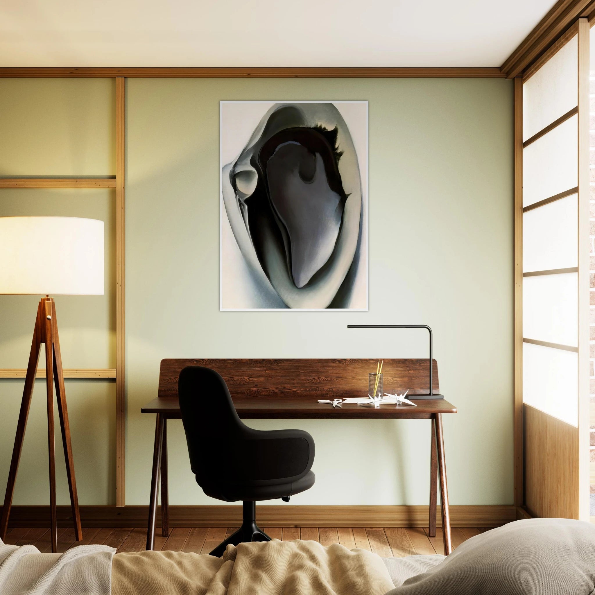 Clam and mussel Framed Poster | Georgia O'Keeffe Framed Prints Wall Art | Georgia O Keeffe Prints