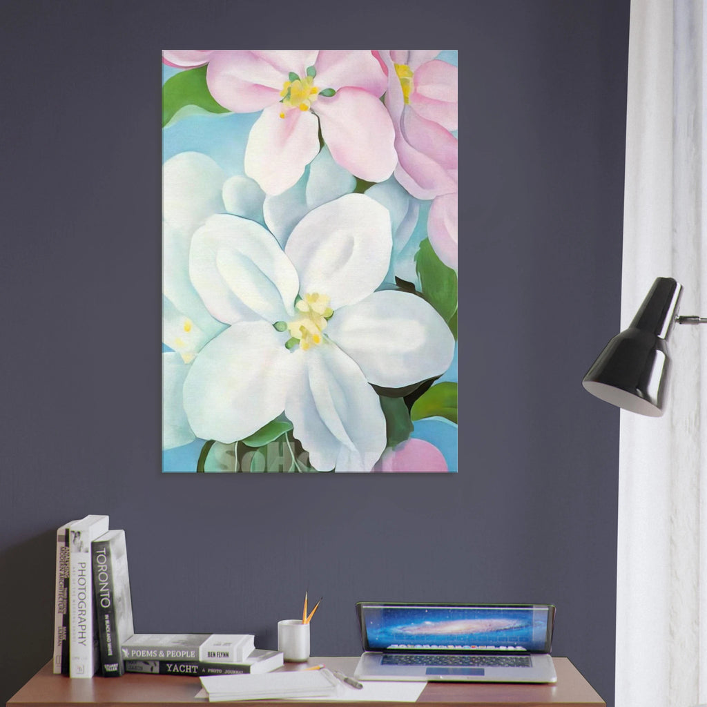Apple Blossoms Canvas | Georgia O'Keeffe Canvas | Georgia O Keeffe Prints