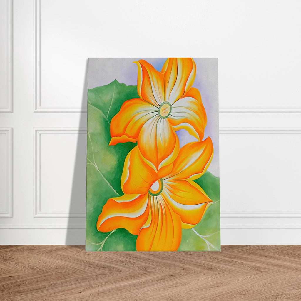 Squash Blossoms Canvas | Georgia O'Keeffe Canvas | Georgia O Keeffe Prints