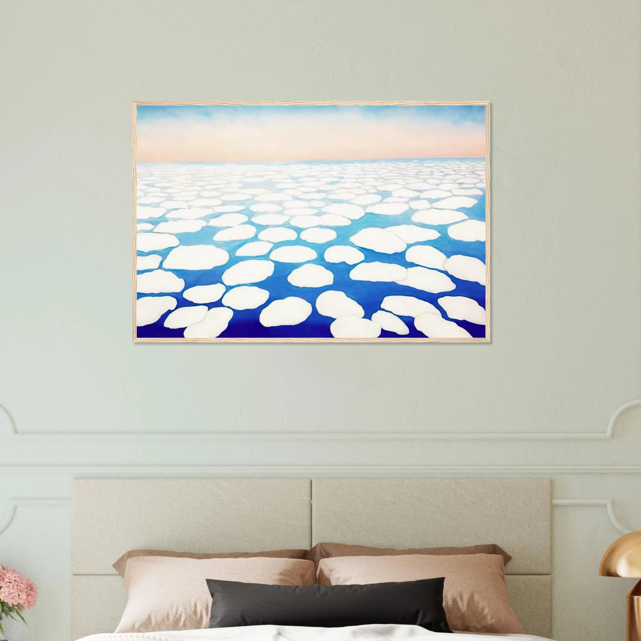 Sky Above the Clouds II Framed Poster | Georgia O'Keeffe Framed Prints Wall Art | Georgia O Keeffe Prints