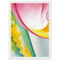 Abstraction No. 77  Tulip  Framed Poster | Georgia O'Keeffe Framed Prints Wall Art | Georgia O Keeffe Prints