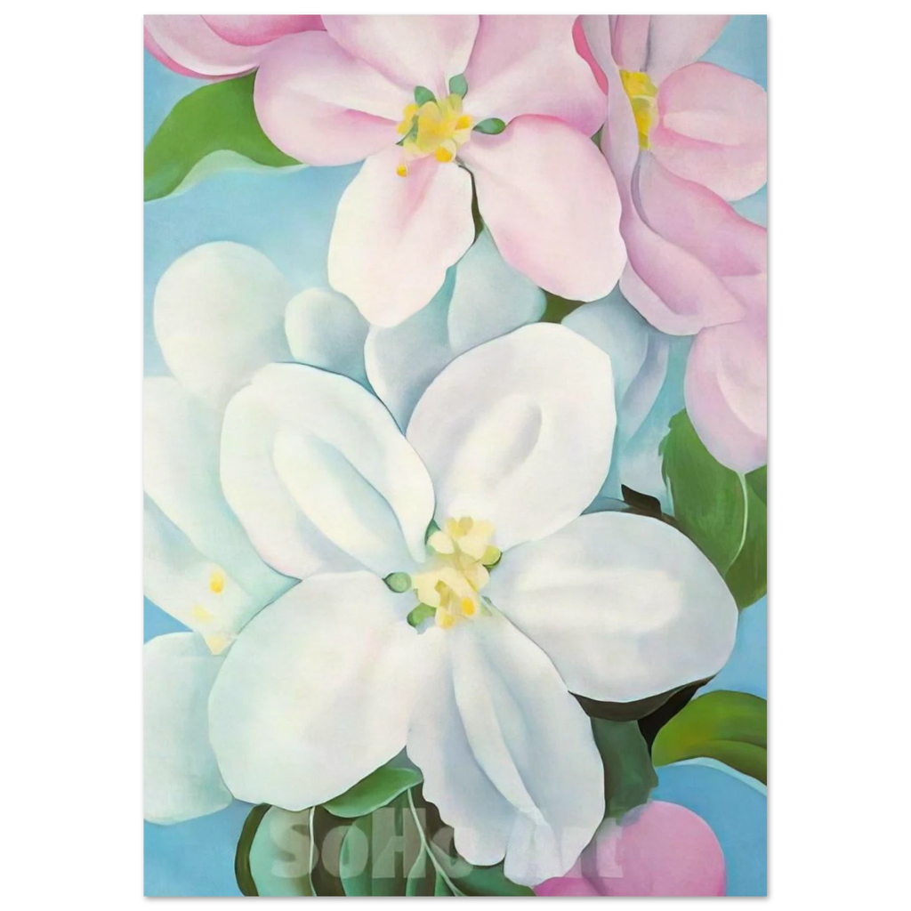 Apple Blossoms Poster | Georgia O'Keeffe Poster | Georgia O Keeffe Prints