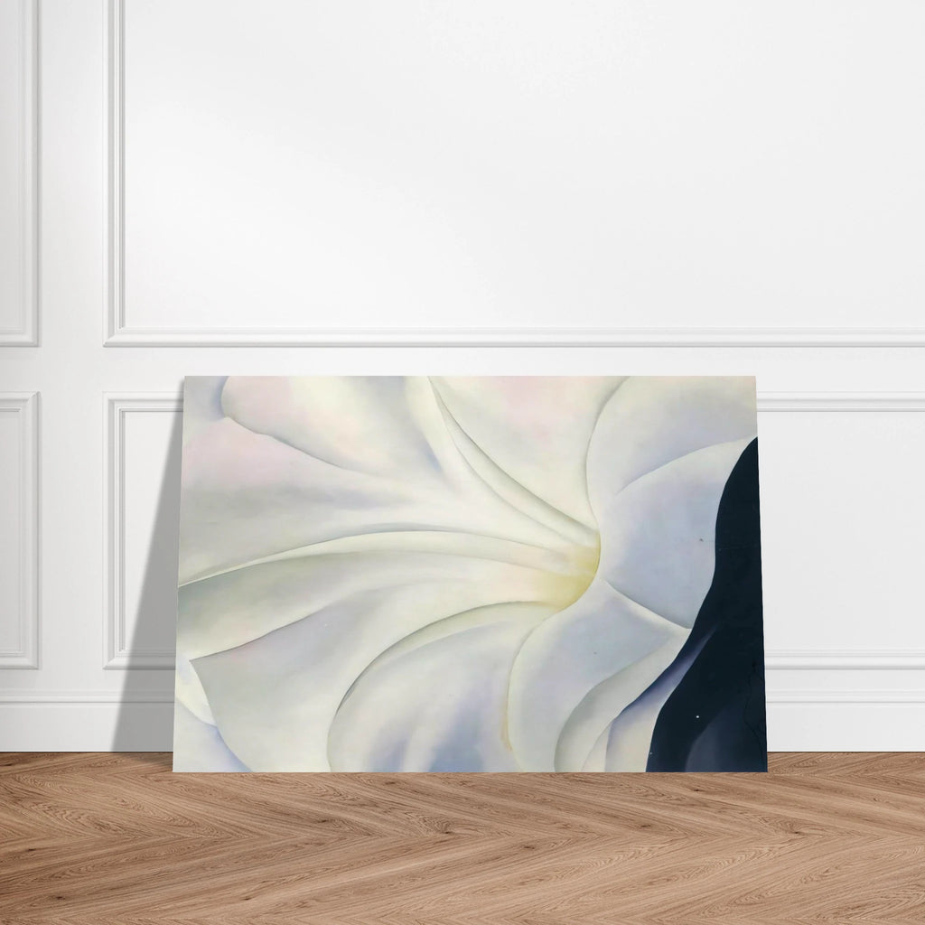 Morning Glory with Black Poster | Georgia O'Keeffe Poster | Georgia O Keeffe Prints