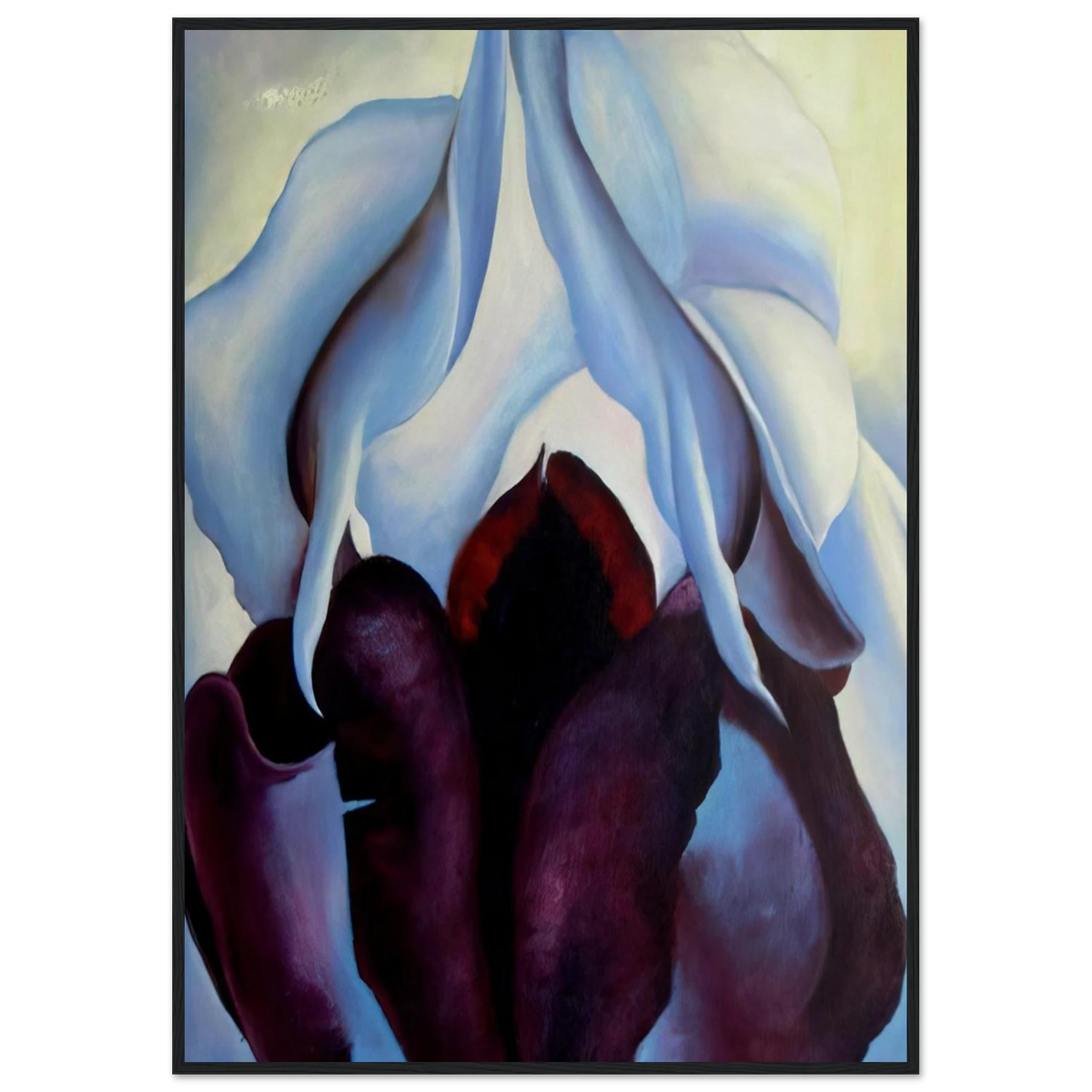 Flower of Life Framed Poster | Georgia O'Keeffe Framed Prints Wall Art | Georgia O Keeffe Prints