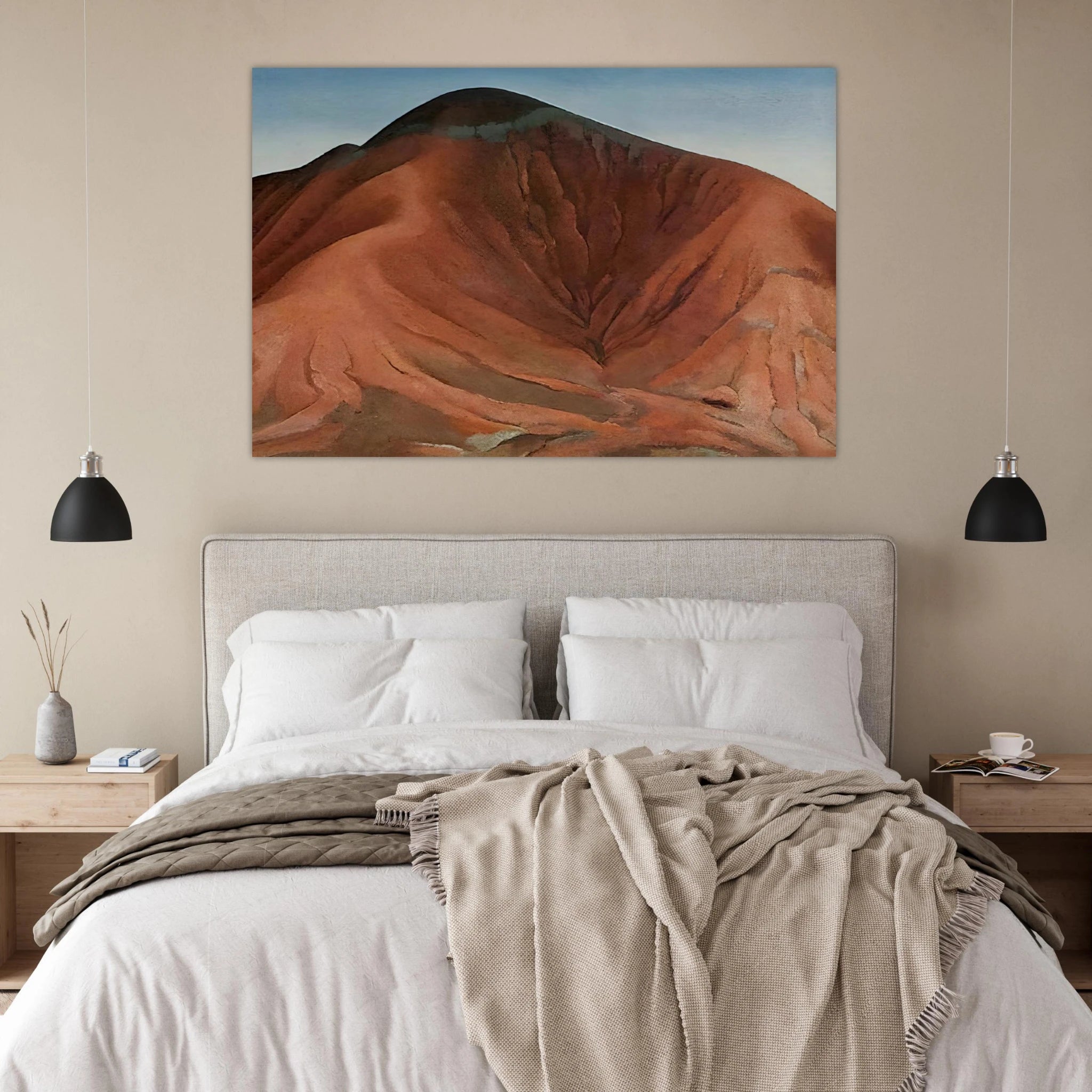 Small Purple Hills Poster | Georgia O'Keeffe Poster | Georgia O Keeffe Prints