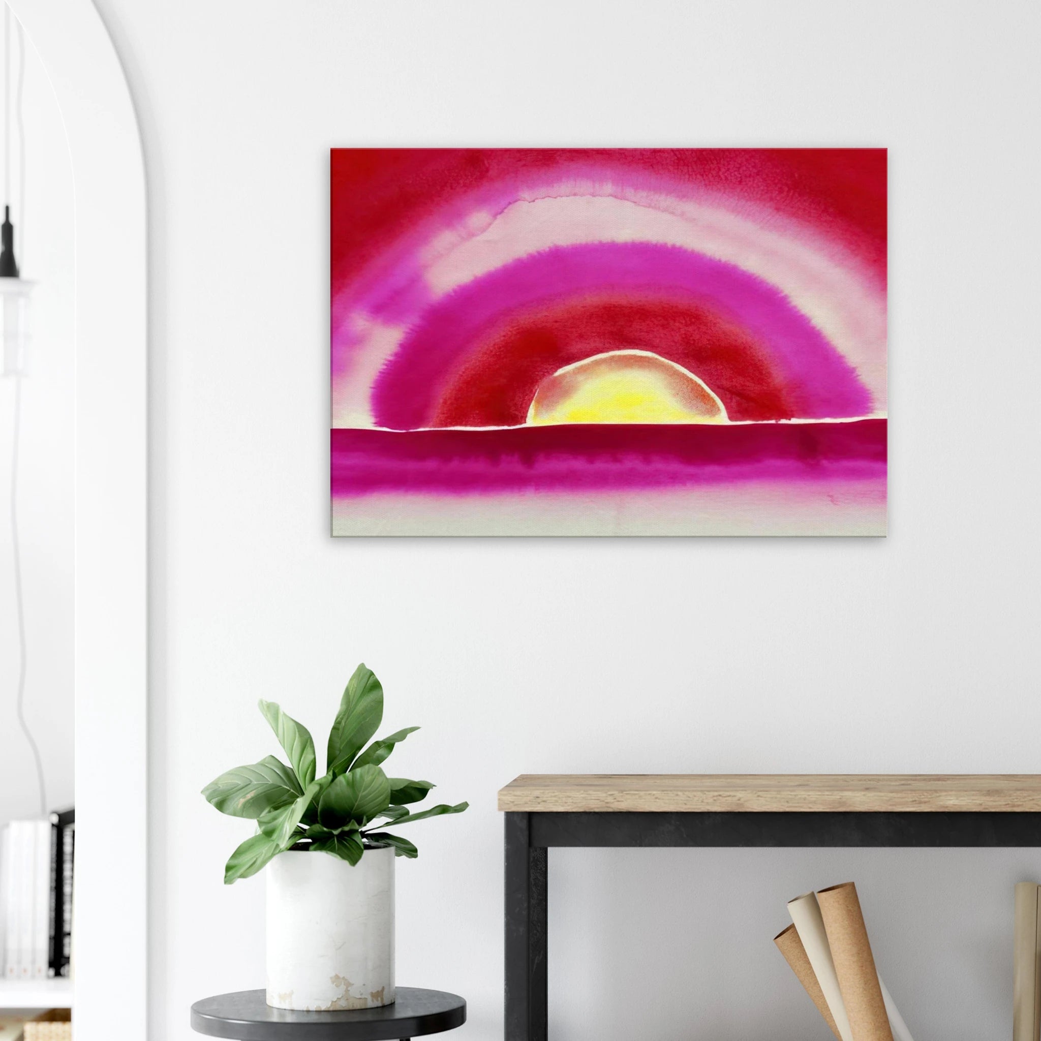 Sunrise Canvas | Georgia O'Keeffe Canvas | Georgia O Keeffe Prints