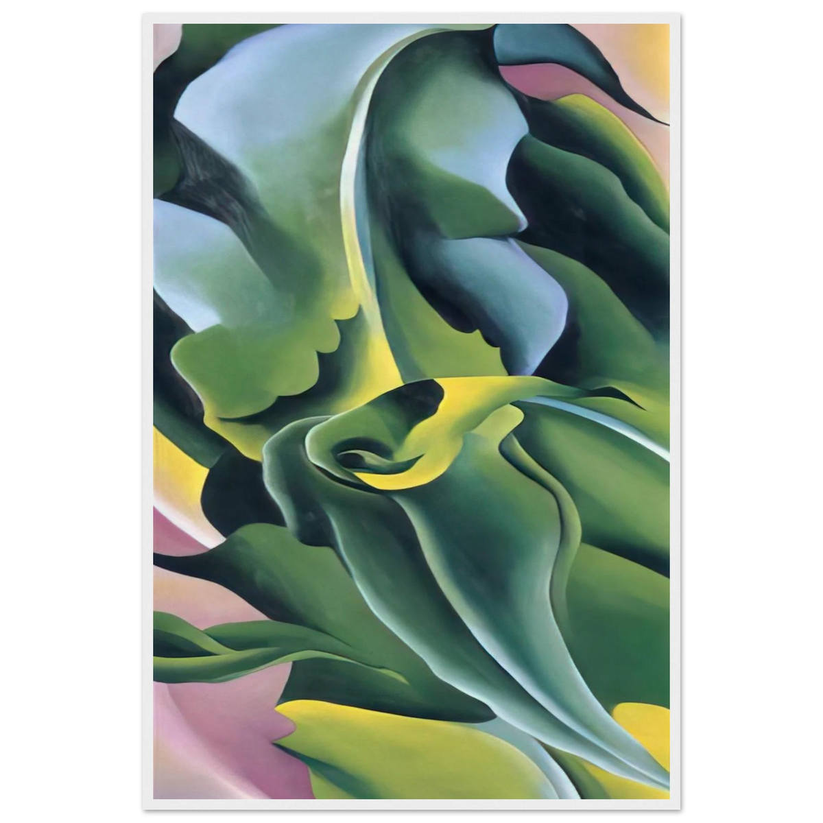 Corn No. 2 Framed Poster | Georgia O'Keeffe Framed Prints Wall Art | Georgia O Keeffe Prints