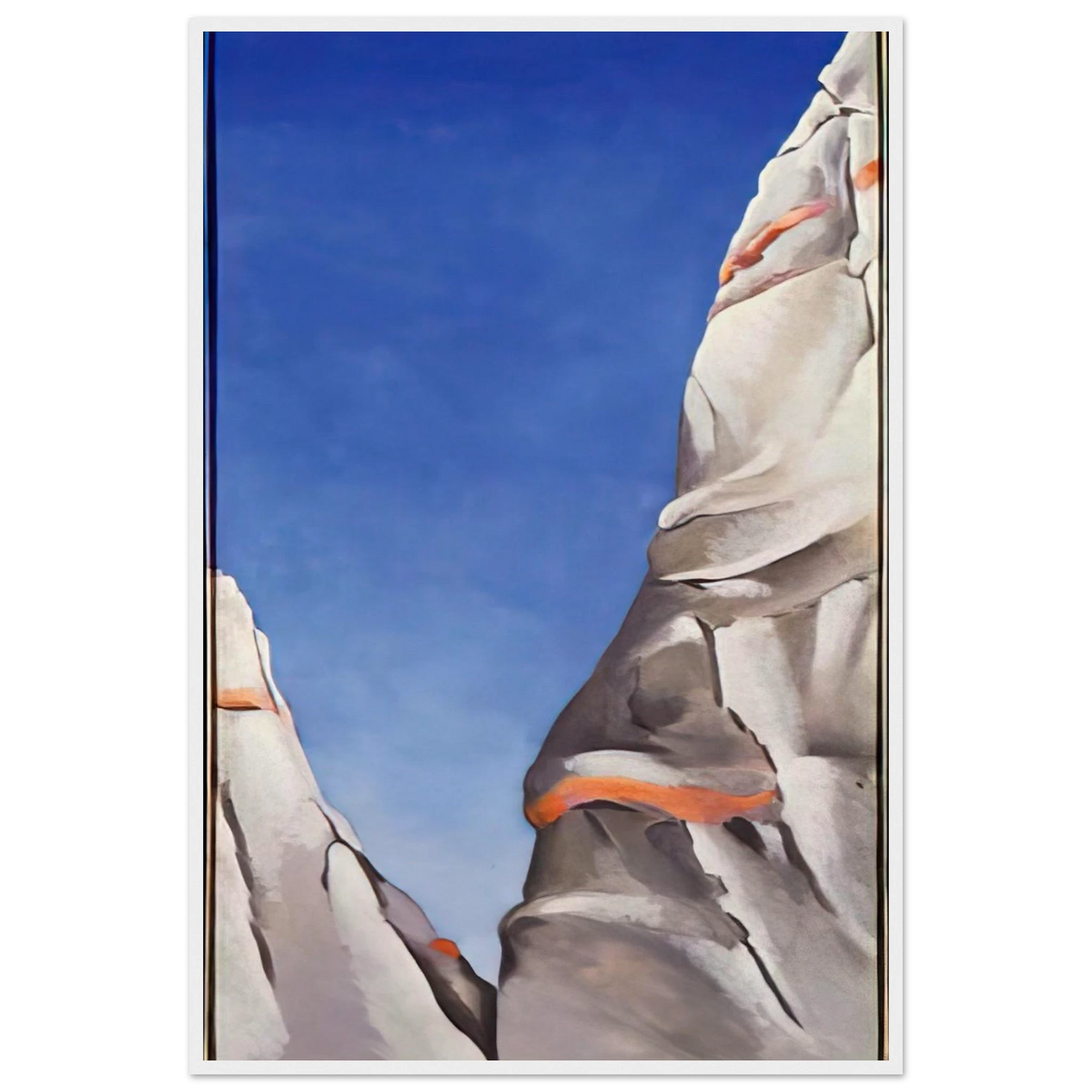 Blue Sky Framed Poster | Georgia O'Keeffe Framed Prints Wall Art | Georgia O Keeffe Prints