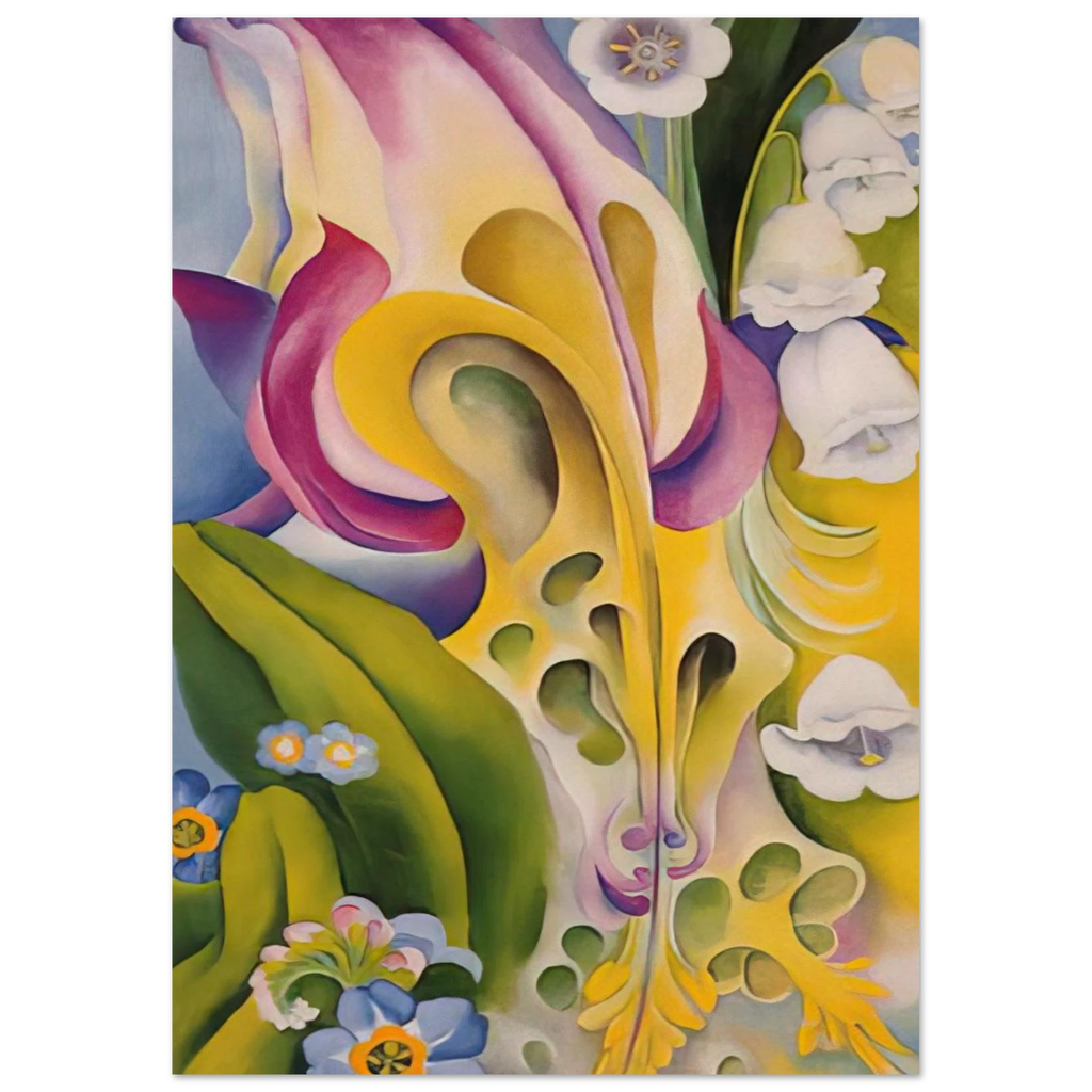 From the Old Garden No 2 Poster | Georgia O'Keeffe Poster | Georgia O Keeffe Prints