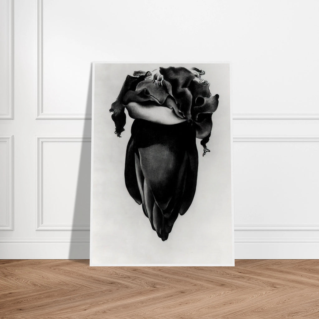Banana Flower Framed Poster | Georgia O'Keeffe Framed Prints Wall Art | Georgia O Keeffe Prints