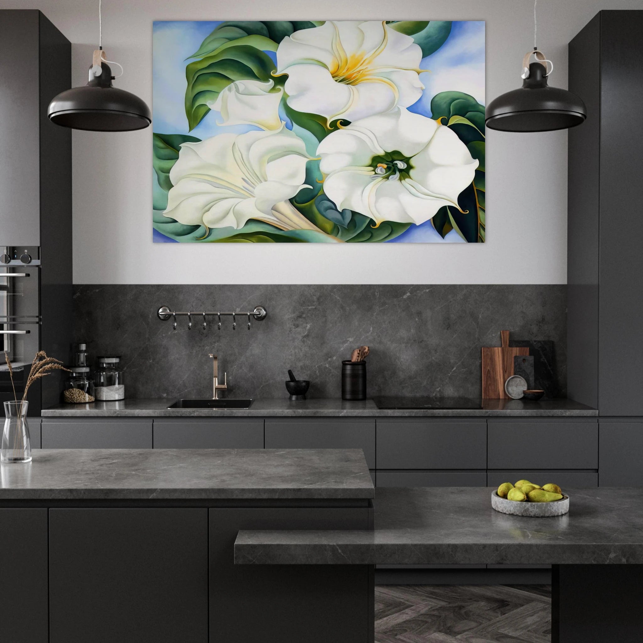 Jimson Weed 3 Poster | Georgia O'Keeffe Poster | Georgia O Keeffe Prints