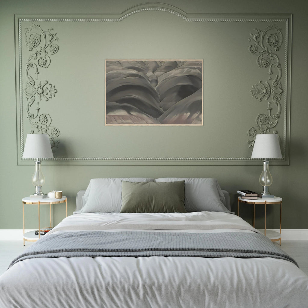 Black Place I Framed Poster | Georgia O'Keeffe Framed Prints Wall Art | Georgia O Keeffe Prints