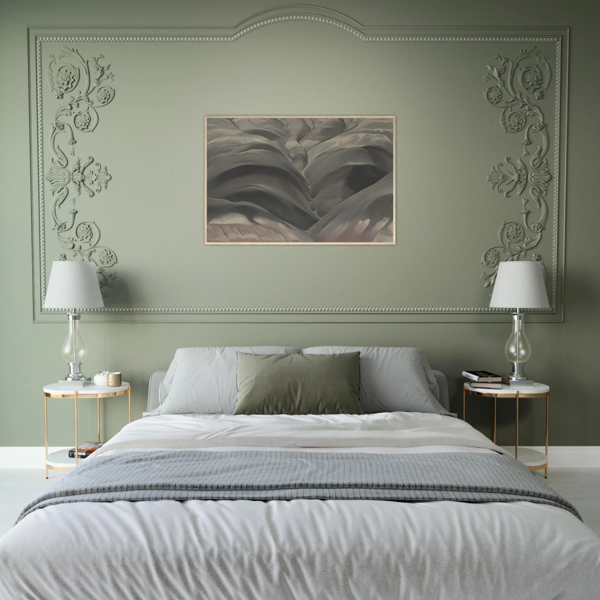 Black Place I Framed Poster | Georgia O'Keeffe Framed Prints Wall Art | Georgia O Keeffe Prints
