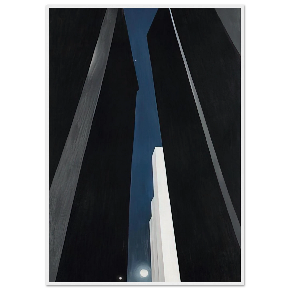 City Night Framed Poster | Georgia O'Keeffe Framed Prints Wall Art | Georgia O Keeffe Prints